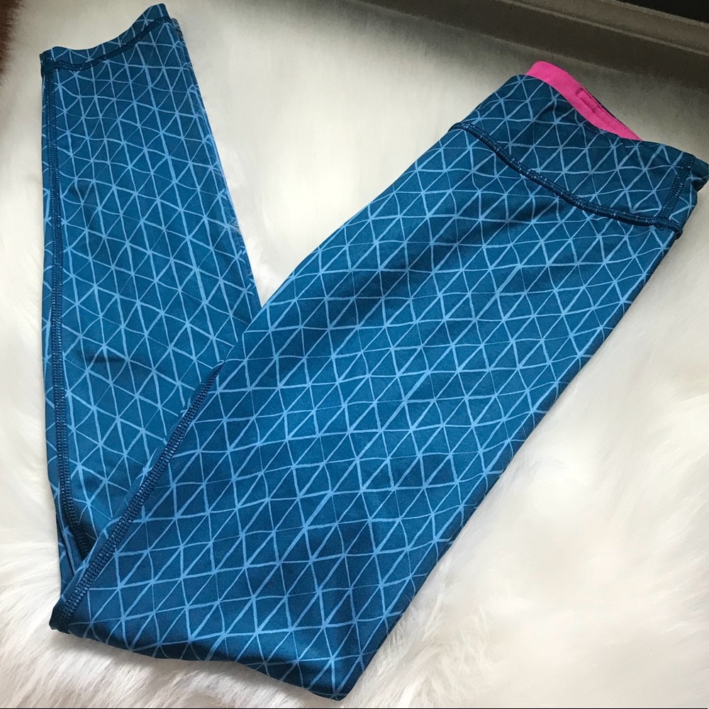 Blue Ivivva Rythmic Tights - Picture 2 of 5